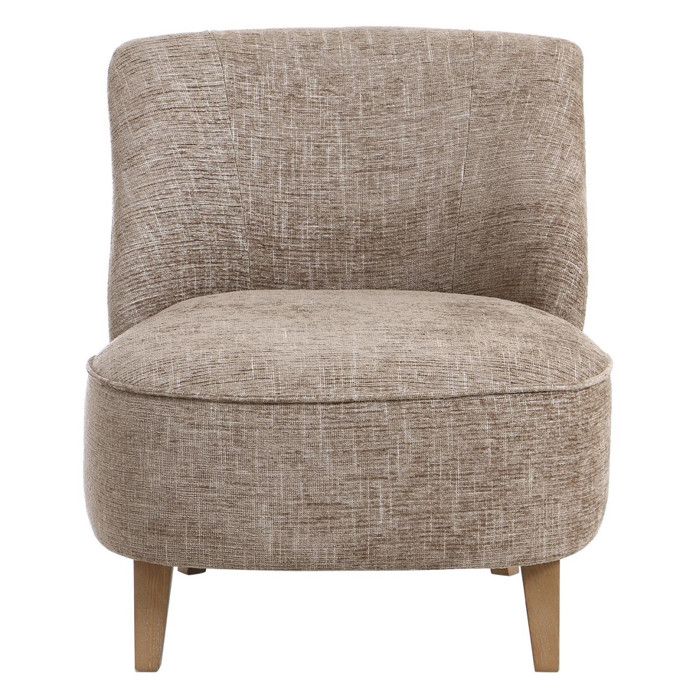 Fauteuil - Tissu - Marron - Interiors Fauteuil - Tissu - Marron - Interiors