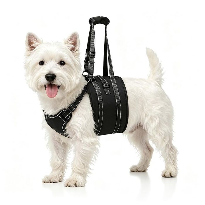 Harnais de transport pour chien support réglable taille M recommandée pour les chiens de 9 à 36 kg - GRANDSALEY
