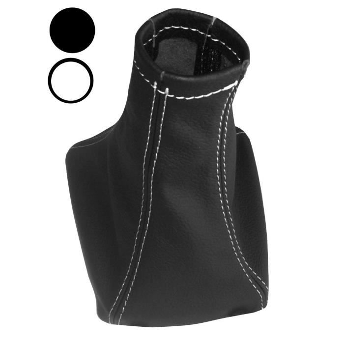 SA62 Soufflet Levier De Vitesse Cuir Véritable Noir Mercedes W123 1976-1985
