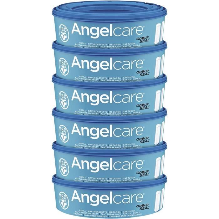 Angelcare Lot de 18 recharges pour poubelle - Cdiscount Puériculture &  Eveil bébé