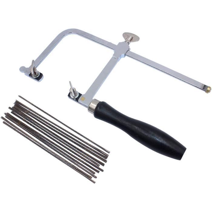 144 Lames De Scie Spirale Acier Haut Carbone – #0 #1 #2 – Pour Bijouterie, Bois, Métal, Plastique