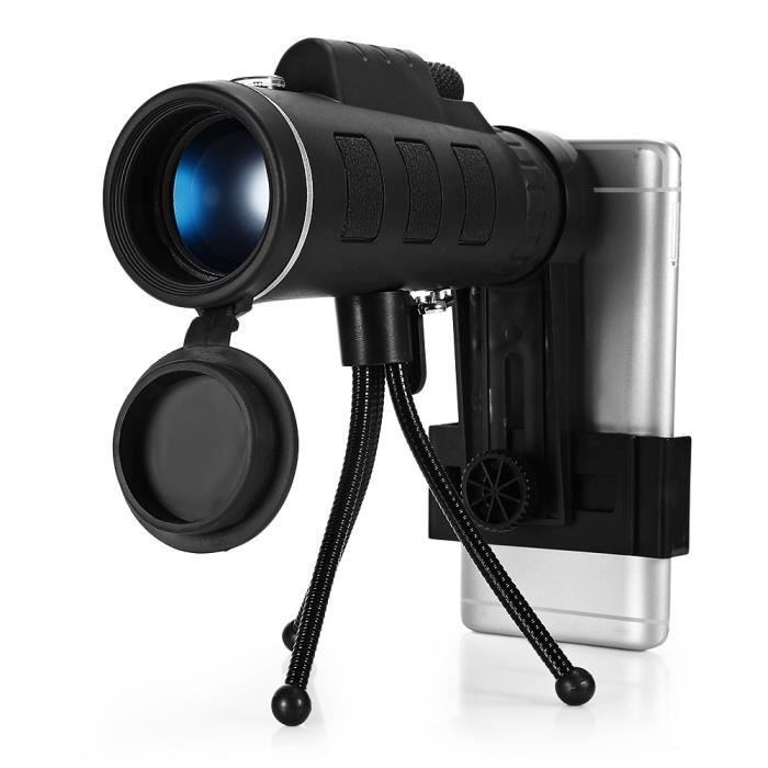 Support Universel Smartphone Pour Jumelles, Télescopes - Adaptateur Digiscoping - Compatible 5-9cm