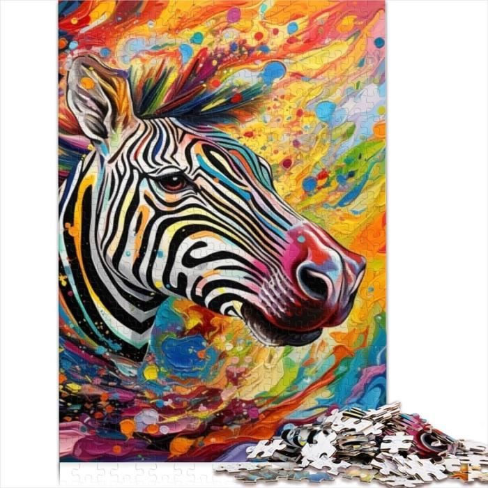 Puzzle 500 Pièces Maison Clown Halloween - 27 X 20 Pouces - Neuf Scellé - Pour Adultes