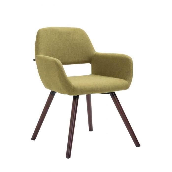 Moderne Chaise de salle a manger, de cuisine, de salon Ottawa en tissu