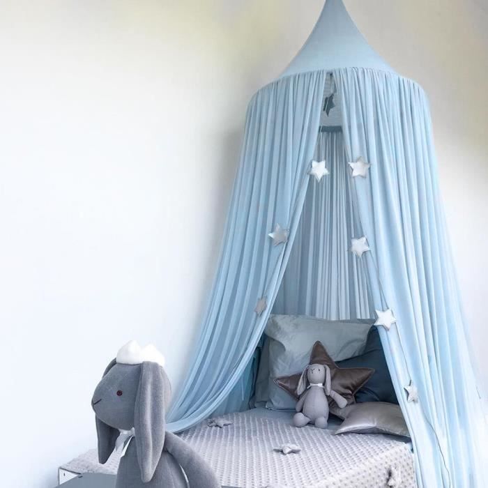 Kid Lit Bebe Baldaquin Couvre Lit Moustiquaire Rideau Literie Ronde Tente Dome Coton Su Achat Vente Lit A Baldaquin Kid Lit Bebe Baldaquin Cdiscount