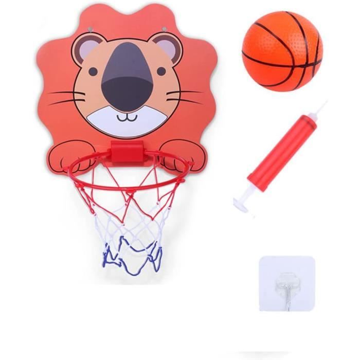 DBREAKS Mini Panier Basket Enfant Interieur avec la Ballon et Pompe à  Ballon du Basket, Panier de Basket Mural, pour Enfants Bureau Chambre（1