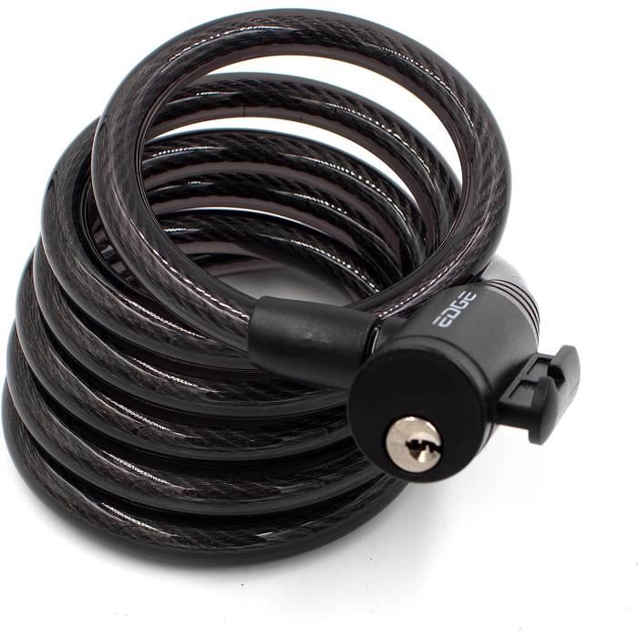 Câble Antivol SmartGyro Pour Vélo, Sac, Valise - Câble Acier Tressé Avec Cadenas à Clé