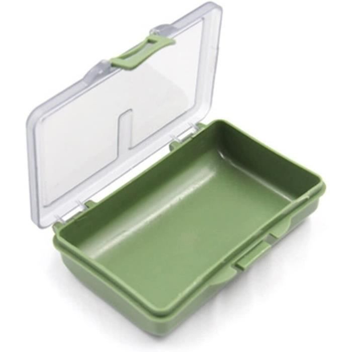 Boîte de matériel de pêche Maggot Boîte de rangement pour appâts Boîte de matériel de pêche Maggot Boîte de rangement pour appâts