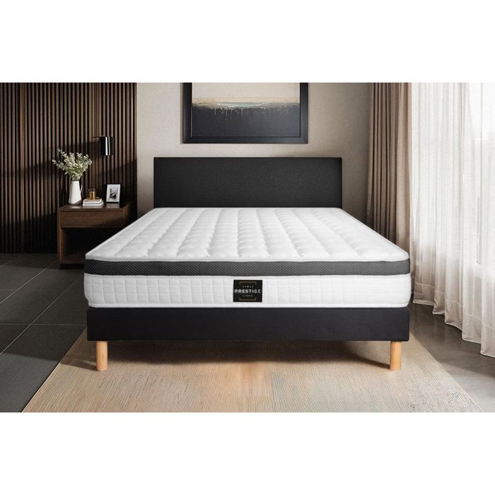 Ensemble Supérieur 140x190 Mémoire de forme 3 zones sommier