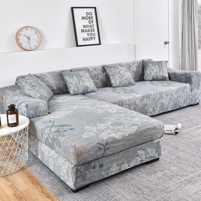 Housse extensible pour canapé dangle pour salon 2 pièces sont nécessaires [B2E6552]