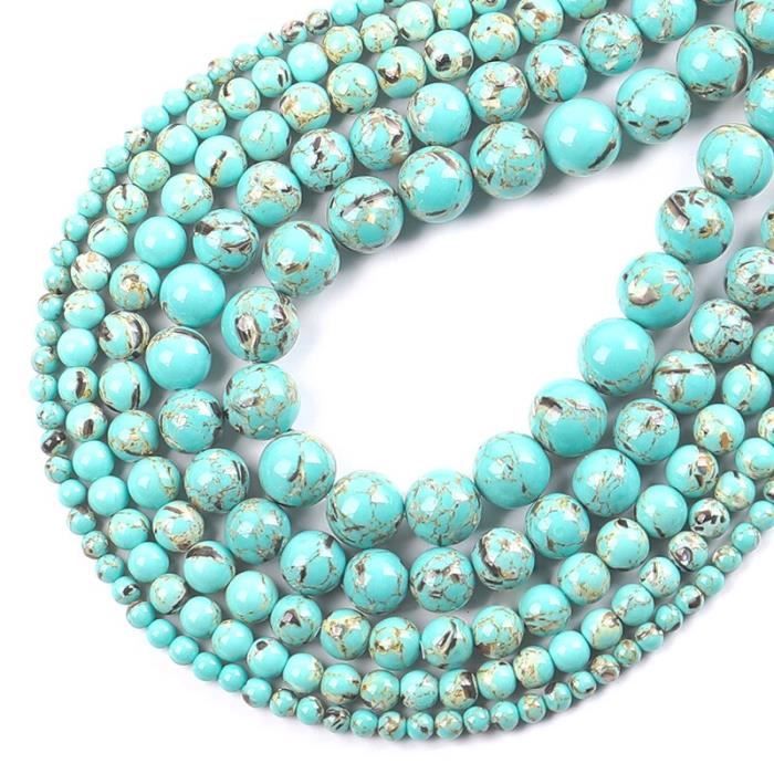 Lot de 36 perles en pierre naturelle, agates rondes Ongx pour la fabrication de bijoux, bracelet, collier, accessoires (couleur : agate violette drusée, diamètre de l'article : 10 mm