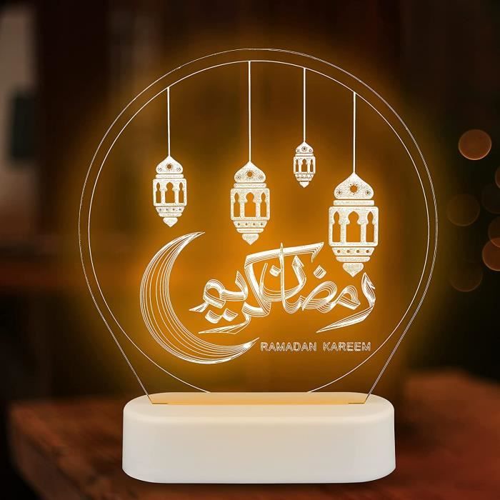 Veilleuse Ramadan Decoration Eid Mubarak Decoration Ramadan Kareem