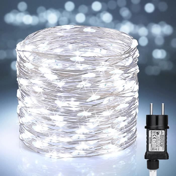 Chaîne Lumineux DEL 200 stringh Lumière-Blanc Chaîne Lumineux DEL 200 stringh Lumière-Blanc