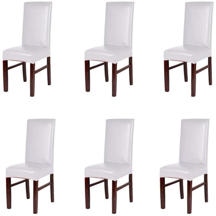 -P Housse de Chaise en PU 4 pièces Couverture de Chaise Cuir Artificielle Housse de Salle à Manger Amovible Lavable Housse de Chaise Universel imperméable et étanche à l'huil Rouge, 4 pièces -P Housse de Chaise en PU 4 pièces Couverture de Chaise Cuir Artificielle Housse de Salle à Manger Amovible Lavable Housse de Chaise Universel imperméable et étanche à l'huil Rouge, 4 pièces
