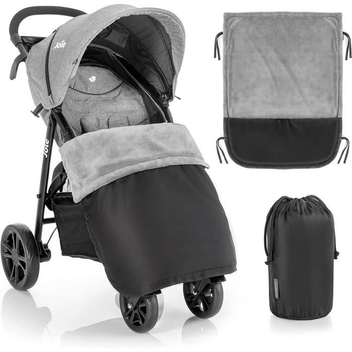 Couverture Poussette Bebe Universelle Couvre Jambe Léger, Extérieur  Déperlant et Coupe-Vent, Intérieur Polaire, Sac Inclus - Gris - Cdiscount  Puériculture & Eveil bébé