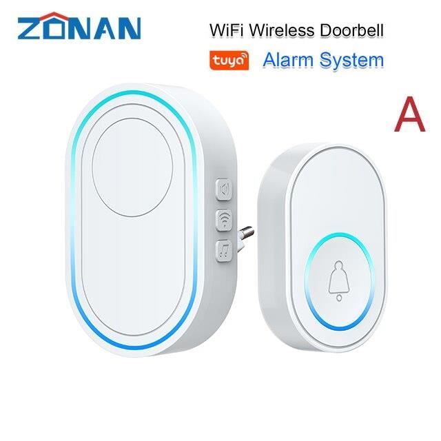 Sonnette sans fil connectée audio DIO | Leroy Merlin