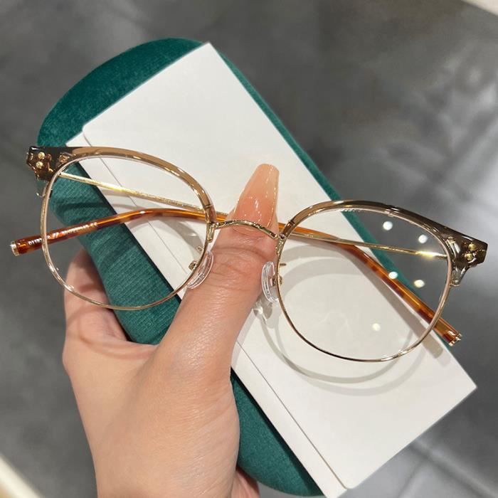 Thé Dioptrie 2,5 De Myopie Rondes Pour Femmes, Design À La Mode, Unisexe, De Luxe