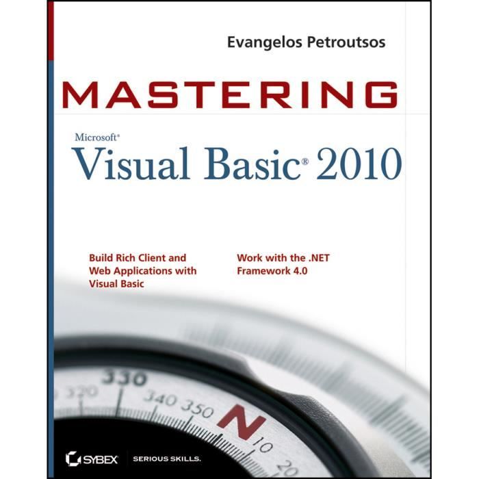 Mastering Microsoft Visual Basic 2010 - Evangelos - Cdiscount Librairie