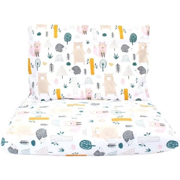 Callyna Parure De Lit Bebe Housse De Couette 135 X 100 Cm Et Taie D Oreiller 60 X 40 Cm 100 Union Europeenne Animaux En Foret Cdiscount Puericulture Eveil Bebe Callyna Parure De Lit Bebe Housse De Couette 135 X 100 Cm Et Taie D Oreiller 60 X 40 Cm 100 Union Europeenne Animaux En Foret Cdiscount Puericulture Eveil Bebe