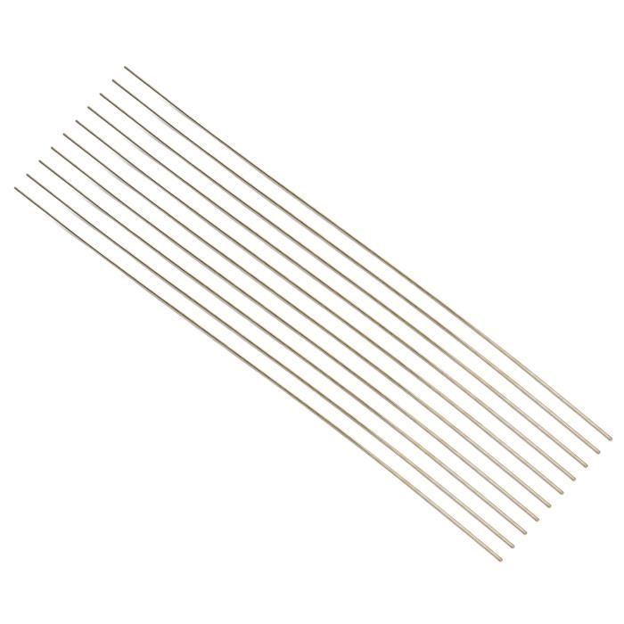 Lot De 12 Tiges De Brasure En Cuivre Phosphoreux (L201) - Soudure Basse Température, Diamètre 3/64" X 10"