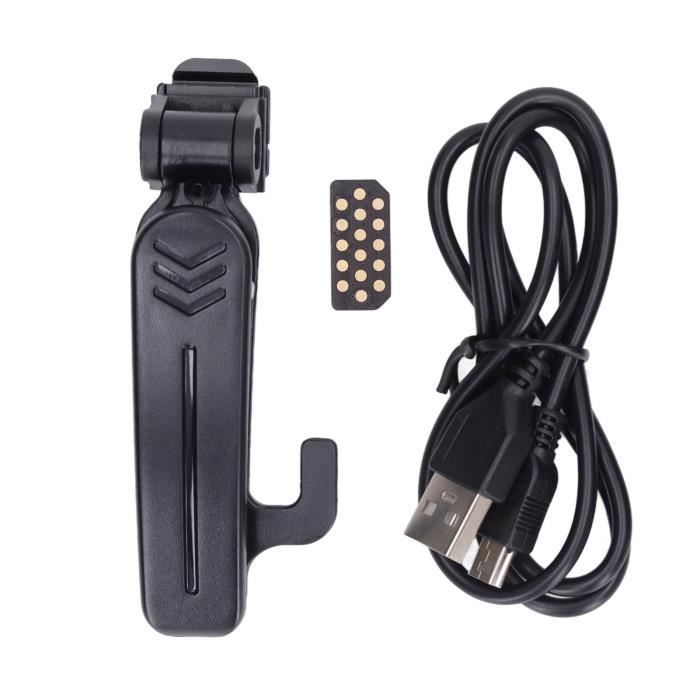 Caméra Corporelle, Mini Enregistreur Vidéo 2MP Avec Batterie Lithium Ion 900 Mah Pour Les Voyages En Plein Air