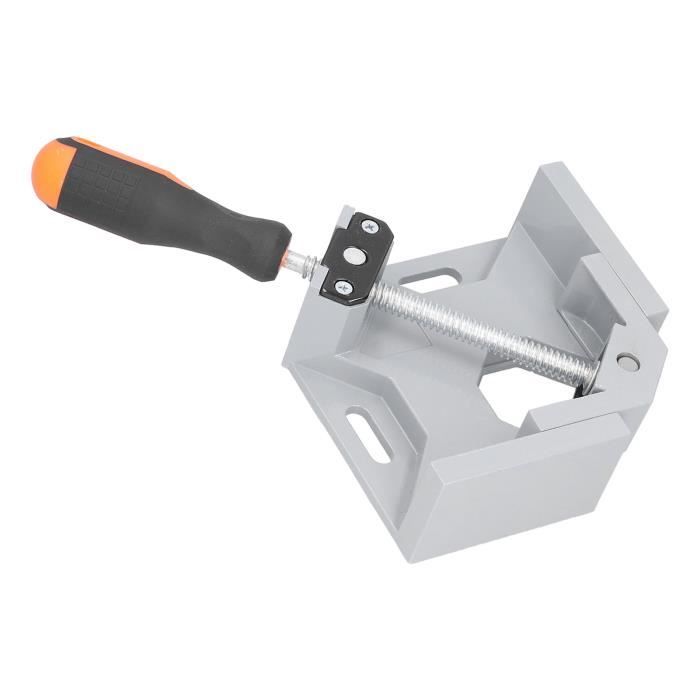 Pince De Menuisier à Angle Droit à 90 Degrés - Outil De Soudage En Alliage D 'aluminium - Poignée Unique Réglable