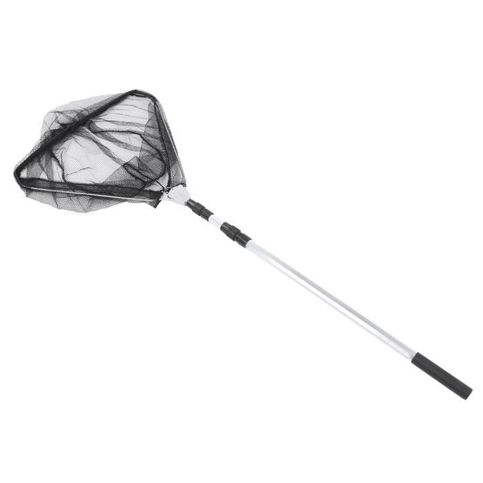 LATERN Filet à Papillon Télescopique 2 Pièces - Filet De Pêche Extensible 66-172cm - Pour Insectes, Poissons, Exploration Nature