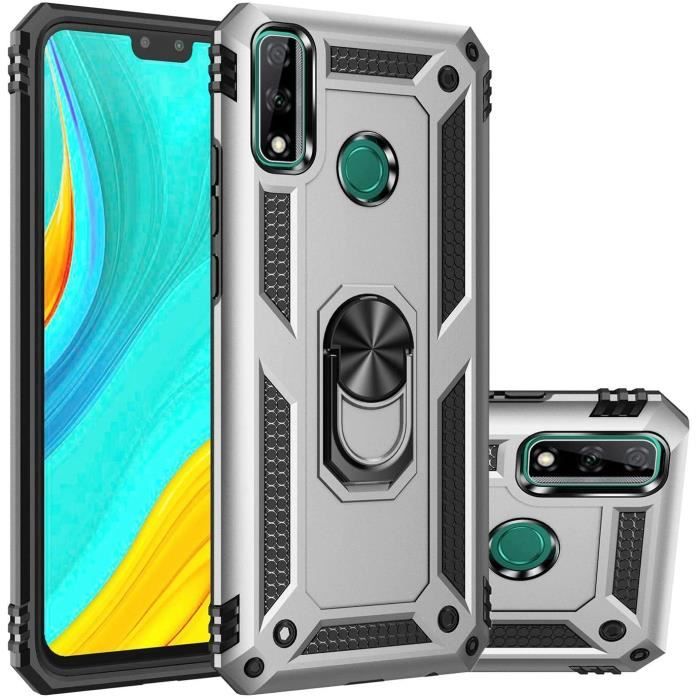 Coque Pour Huawei Y8s Support De Voiture Magnetique a 360 Degres PC + TPU  Protection Antichoc Anti-rayures Coque Pour Huawei Y8 AC - Cdiscount  Téléphonie