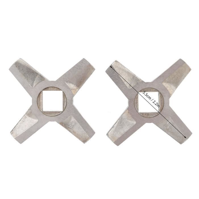 Engrenage Pignon Hachoir à Viande - Pièce Rechange Acier Inox & Plastique - Multi-vitesses