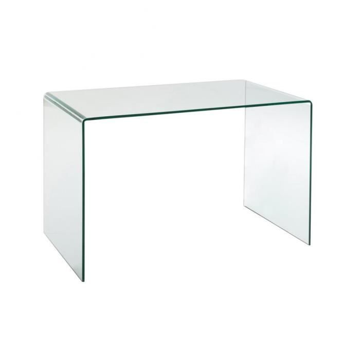 bureau design mainty en verre transparent transparent verre inside75