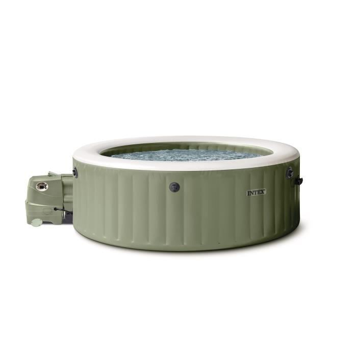Spa gonflable INTEX - Olive - 196 x 196 x 71 cm - 4 places - Carré - 28426NP