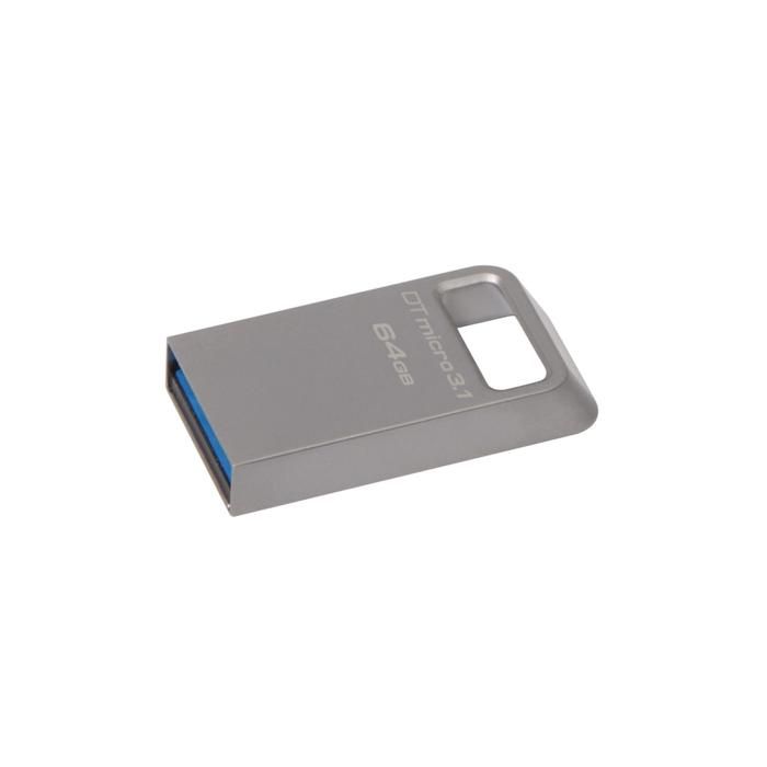KINGSTON - DataTraveler Micro - Clé USB - 64Go - USB 3.1/3.0