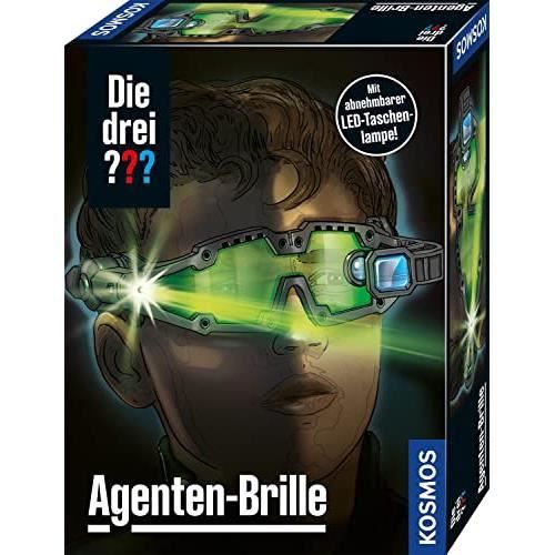 Kosmos Die DREI ??? Coffret de détective pour enfants à partir de 8 ans avec tous les ustensiles importants et conseils professionnels pour l'enquête, instructions multilingues en D, EN, F, IT, ES Kosmos Die DREI ??? Coffret de détective pour enfants à partir de 8 ans avec tous les ustensiles importants et conseils professionnels pour l'enquête, instructions multilingues en D, EN, F, IT, ES