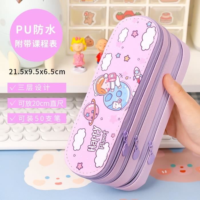 ZENO Trousse Crayon Silicone – Trousse Scolaire Aesthetic