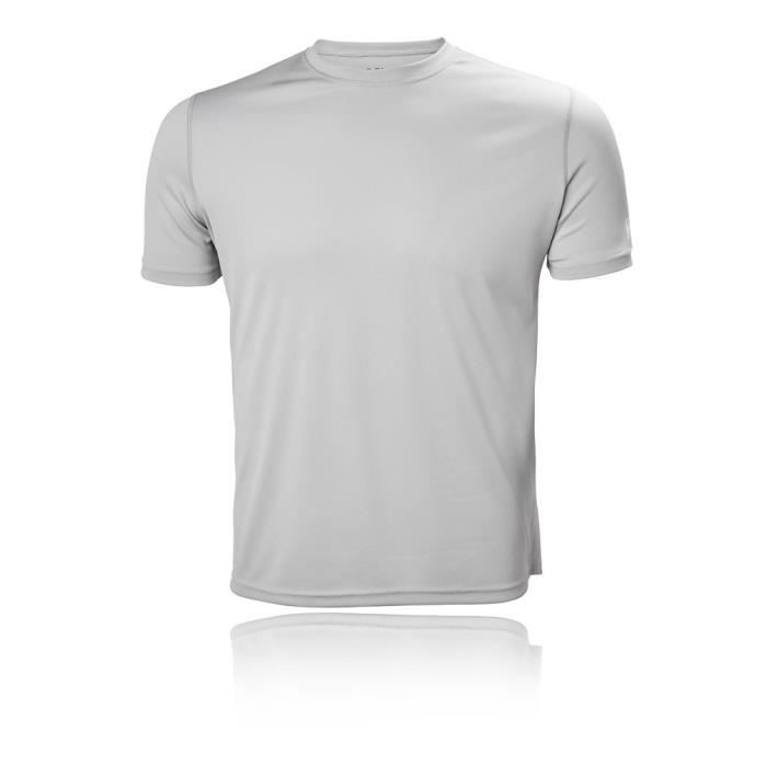 T-Shirt Sport Running Homme Helly Hansen - X-COOL technology - Gris