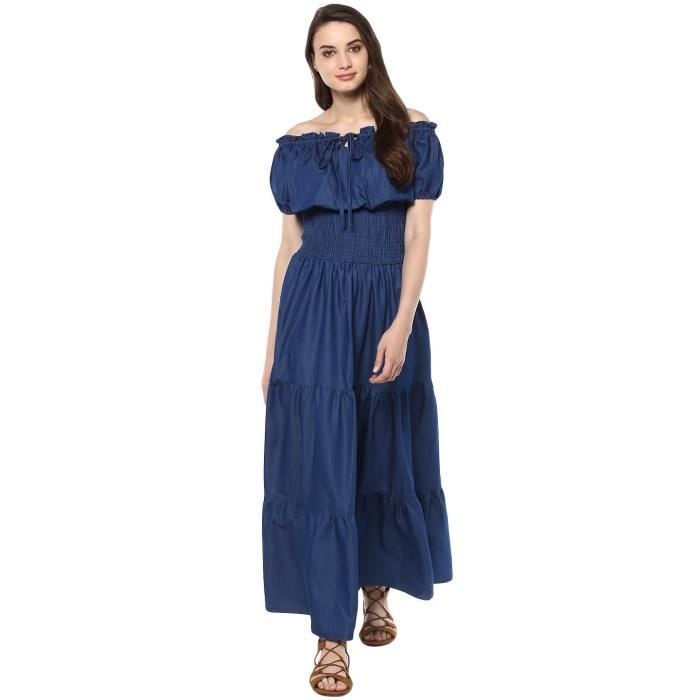robe longue style paysanne