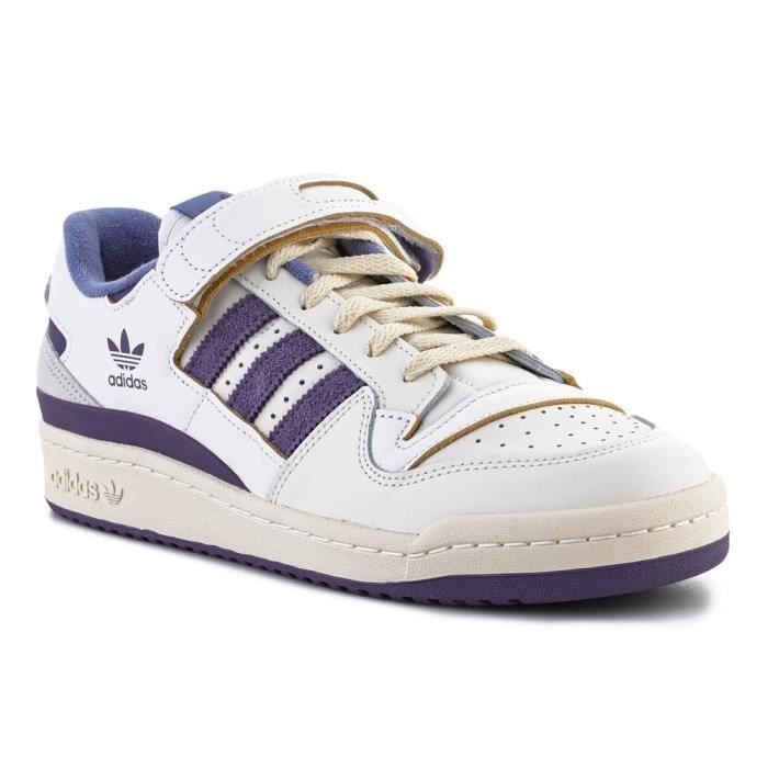 Chaussures Adidas Forum 84 Low - Homme - Basket-ball - Multisport - Indoor - Beige