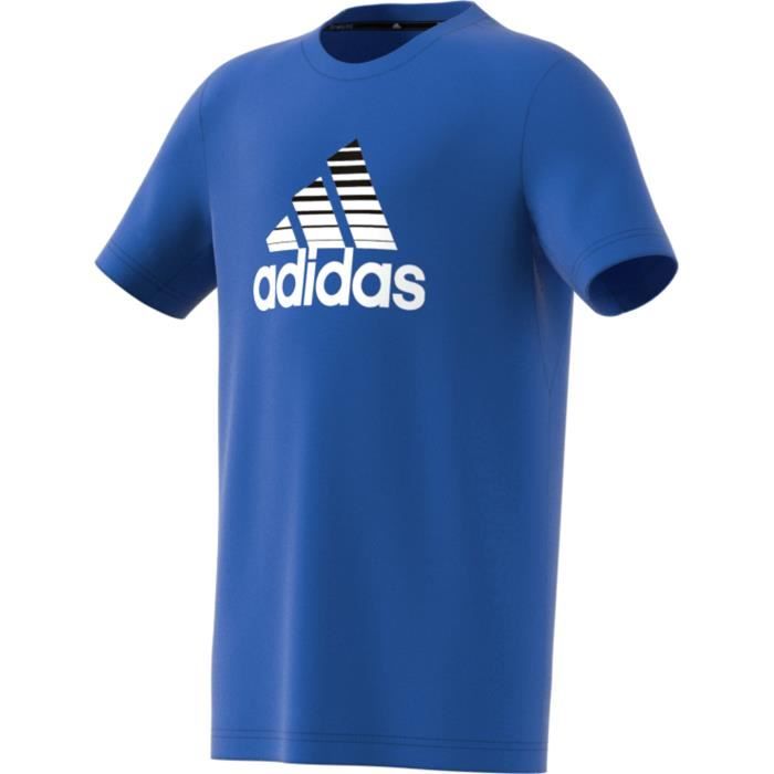 adidas t shirt bleu