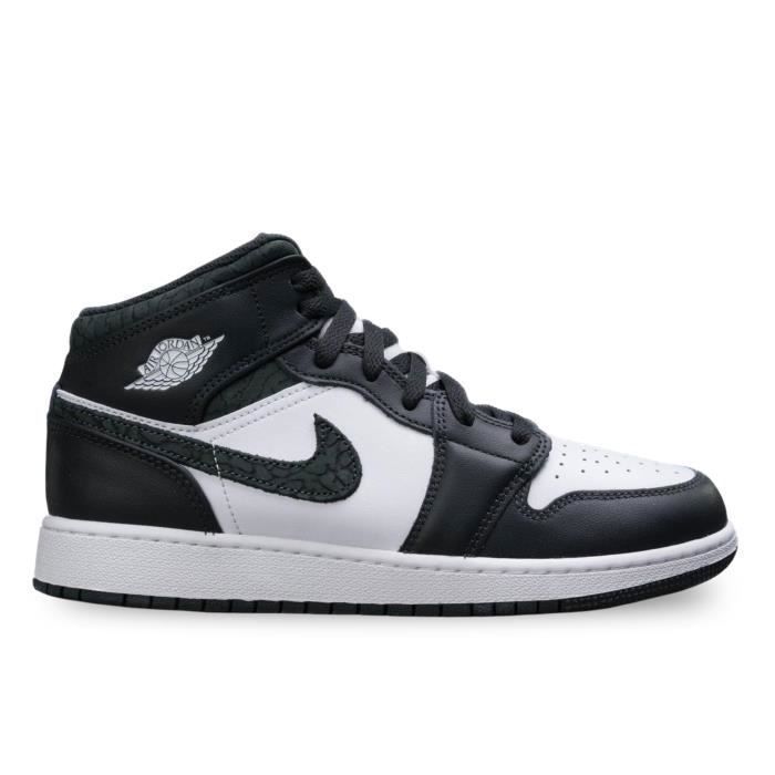 Nike Nike Air Jordan 1 Mid SE (Gs) Chaussures pour Enfant Blanc FB9909-001