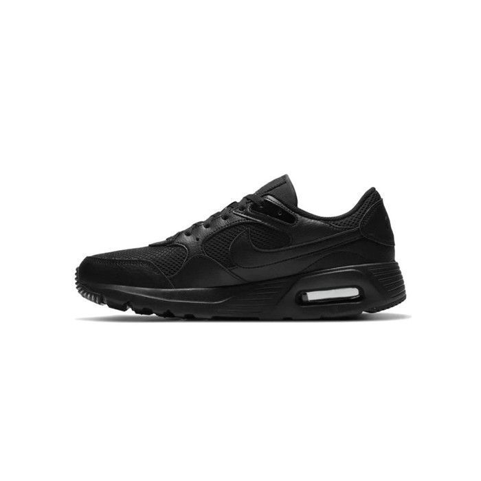 Basket Nike AIR MAX SC Noir Homme Lacets Cuir