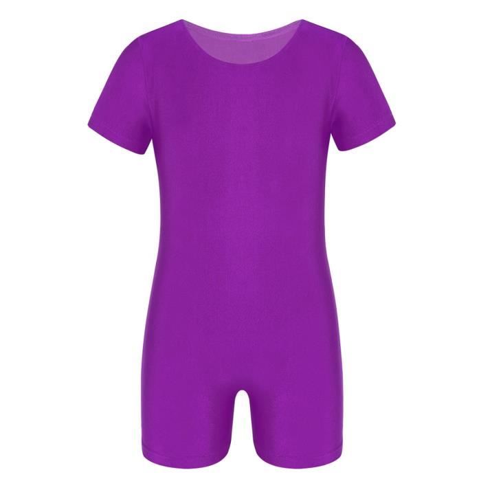 Justaucorps De Danse Femme - Col Ouvert Fleuri - Pour Ballet, Gymnastique, Cours De Danse - Matière Coton Extensible