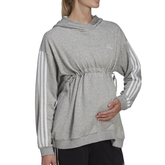 Sweat adidas femme gris sale