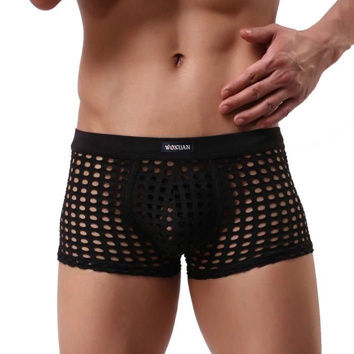 Calecon Parachute Homme Boxer Grande Taille, Sous-VêTements