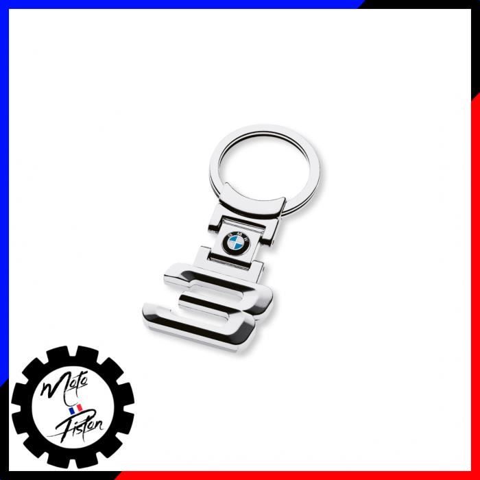 Porte-clés BMW M3 E92 - Simili Cuir Et Métal - Fabriqué En France