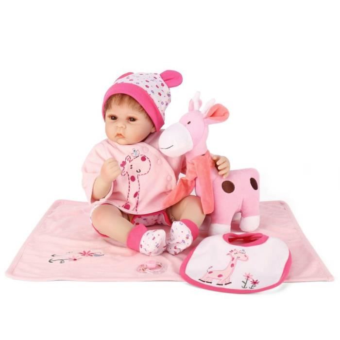 22 Poupee Adora Reborn Realiste Vivant Bebe Fille Enfant Poupee Enfant Silicone Fille Jouets Pour Enfants Cadeaux Cdiscount Jeux Jouets