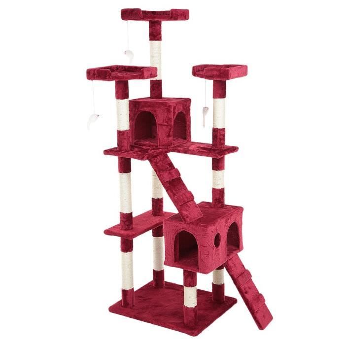 Arbre A Chat 170 Cm Rouge Bordeaux Griffoir Grattoir Tronc 4 Souris Cdiscount Animalerie Arbre A Chat 170 Cm Rouge Bordeaux Griffoir Grattoir Tronc 4 Souris Cdiscount Animalerie