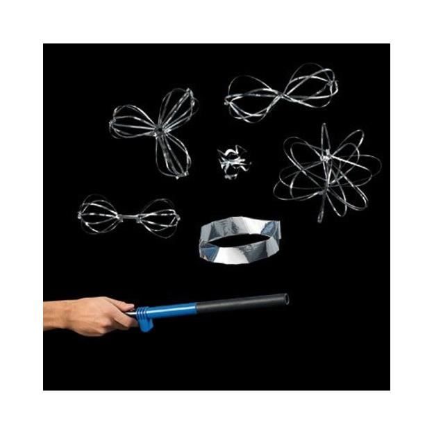 Baguette Magique Hélium En Aluminium – 25 Éléments De 20 Cm (5 Mètres) – Jeu De Team Building Et Communication – Sac De Rangement Inclus