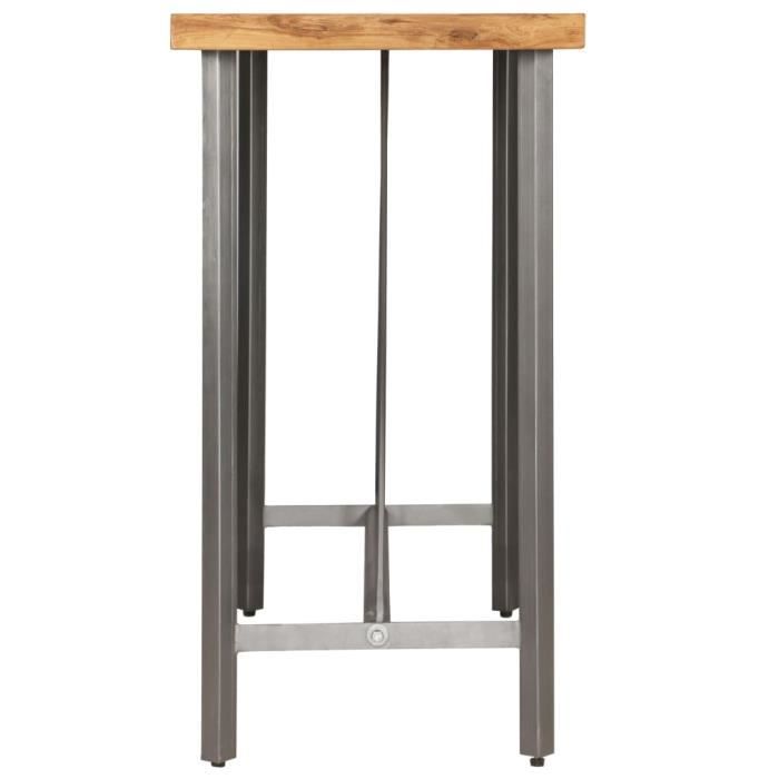 Coffre Rangement Jardin Spetebo 300L - Aspect Bois, Anthracite/Marron