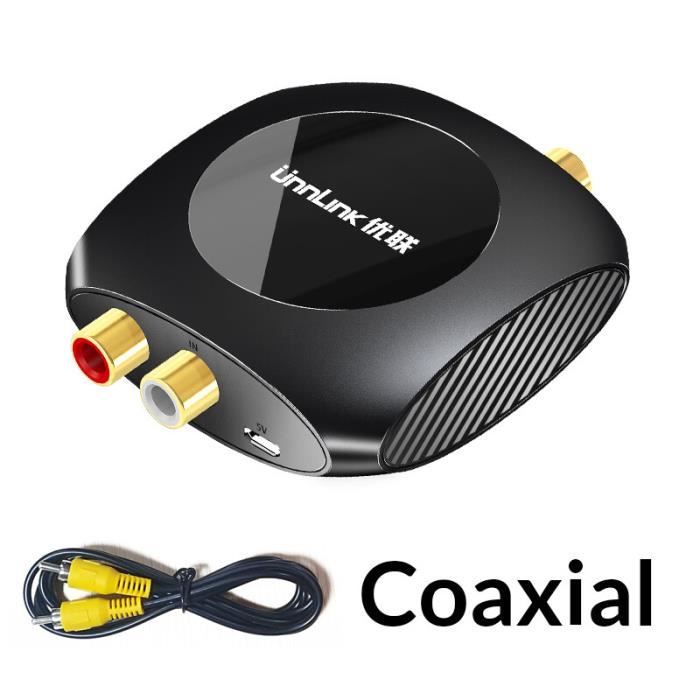 Toslink – convertisseur coaxial Audio numérique/an... – Grandado