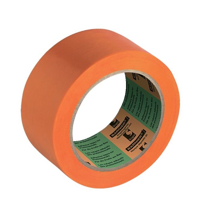 Ruban adhésif PVC orange 6095 50mm x 33m - BARNIER - 115482